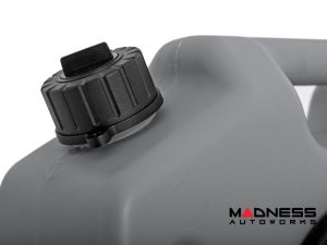 Fluid Container - Flat - Mountable - Rough Country - Gray - 10L